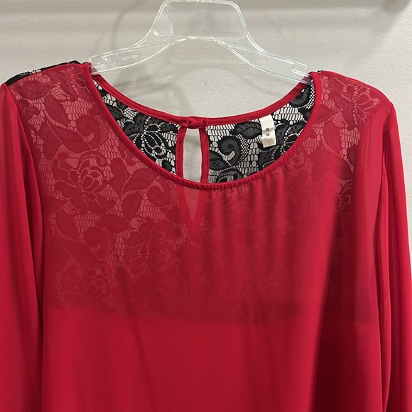 My Beloved women’s hi-low blouse. Size large. - Picture 3 of 5